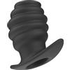 Hidden Desire Extreme Invader Open Plug XLarge Black