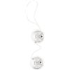 Seven Creations Vibratone Duo Balls Silver Blistercard