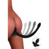 Taboom Luxury Bondage Essentials Puppy Play Wiggle Tail Black