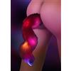 Taboom Glow In The Dark Unicorn Tail & Buttplug LED Black