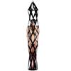 Master Series Hanging Leather Strap Cage Black
