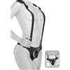 Pipedream Body Dock Strap-On Suspenders Black