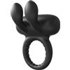 Dream Toys Ramrod Rabbit Vibrating Cockring Black