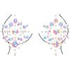 Ouch! Glow in the Dark Body Jewelry Stickers Nipples OU853GLO