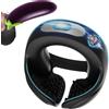 Paloqueth Vibrating Silicone Cock Ring for Penis & Testicles Stimulation Black