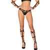 Obsessive Armares Leg Harness Black