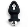 Woomy Orny Vibrating Silicone Plug Black