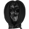Ouch! Xtreme Zip-up Bondage Mask Black