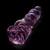 Dream Toys Glaze Glass Rosebud Beaded Plug Pink