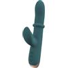 You2Toys Thumping Rabbit Vibrator with Moving Ring Green