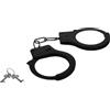 Intense Fetish Metal Handcuffs Black