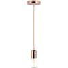 V-TAC PORTALAMPADA E27 PENDENTE RAME IP20 VT-7448-LED3777