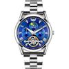 Basfur Orologio Analogico al Quarzo Uomo con Cinturino in Acciaio Inossidabile Bas-Mon-Ho-024-02