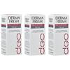 Dermafresh BUYFARMA PROMO PACK - 3X Deodorante Dermafresh Pelle Sensibile Silver, Crema da 40ml + OMAGGIO A SORPRESA