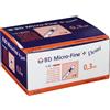 CORMAN SpA BD Microfine - 30 Siringhe da Insulina 0,3ml 30g 8mm - Siringhe Precise per l'Amministrazione di Insulina