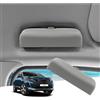 GAFAT [Migliorato Plus 2016-2023 2024 Peugeot 3008 5008 Custodie Occhiali da Sole, Peugeot 5008 Contenitore Organizer, Porta Occhiali, Taglie Forti, Originale OEM, Accessori Peugeot 3008 (Grigio)
