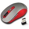 Esperanza Mouse Esperanza EM131R mouse RF ottico senza fili Usb 1600Dpi Grigio/Rosso [EM131R]