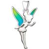 LSDesigns Ciondolo Charm a forma di fata, in argento Sterling 925