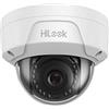 HiLook by Hikvision IPC-D140H(C) - Telecamera a cupola IP 4MP portata infrarossa 30 m certificata IK10 e IP67