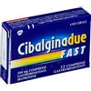 GlaxoSmithKline CIBALGINA DUE FAST 12 cpr gastrores 200 mg