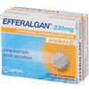 UPSA ITALY EFFERALGAN 20 compresse effervescenti 330 mg + 200 mg
