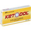 EG EuroGenerici KETODOL 20 compresse 25 mg + 200 mg