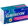 GAVISCON 24 compresse masticabili 500 mg + 267 mg menta