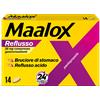 Maalox Reflusso, contro reflusso acido, 14 compresse