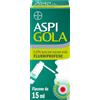 Aspi Gola Spray Antinfiammatorio per Gola Infiammata, Faringite e Mal di gola con Flurbiprofene, Flacone 15ml
