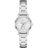 DKNY Orologio Soho da donna, movimento a tre lancette, cassa in lega argentata 28 mm con bracciale in acciaio, NY6646