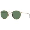 Ray-Ban - RB3447-001-CAL.53 - OCCHIALE SOLE RAY-BAN RB3447-001 CAL.53 ROUND METAL