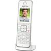 AVM FRITZ!Fon C6, Telefono Cordless DECT (display a colori di alta qualità, servizi Internet), bianco
