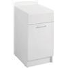 Colavene - Base mobile con apertura a destra 45X60Xh86 - 24450 : Finitura colacril - Celeste