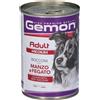 Monge & C. SpA Monge Gemon Manzo Fegato Cani Adulti Taglia Media 415 g Mangime