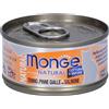 Monge & C. SpA Monge Natural Quality Gatto Tonno Del Pacifico Con Salmone 80 g Mangime