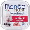 Monge & C. SpA Monge Fresh Adult Maiale Paté Con Bocconcini 100 g Mangime