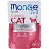 Monge & C. SpA Monge Grill Sterilized per Gatti con Vitello 85 g Mangime
