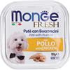 Monge & C. SpA Monge Fresh Adult Pollo Paté Con Bocconcini 100 g Mangime