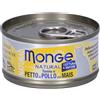 Monge & C. SpA Monge Natural Tonno E Petto Di Pollo Con Mais 80 g Mangime