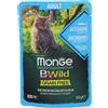 Monge & C. SpA Monge Bwild Busta Adult Acciughe/Ortaggi 85 g Mangime