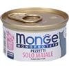 Monge & C. SpA Monge Monoprotein Pezzetti Solo Maiale 80 g Mangime