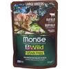 Monge & C. SpA Monge Bwild Large Breeds Cat Bufalo e Ortaggi 85 g Mangime