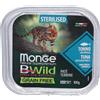 Monge & C. SpA Monge Natural Superpremium Bwild Tonno Ortaggi Gatto Sterilizzato 100 g Mangime