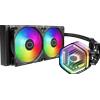 Cooler master Dissipatore cpu a liquido CoolerMaster MasterLiquid a liquido 240Atmos Nero [MLX-D24M-A25PZ-R1]