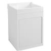 COLAVENE Lavatoio Colavene - Lavacril On con vasca su box contenitore lavatrice - 35L2B1 : Finitura colacril - Bianco