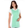 Ristosubito Grembiule papeete da donna 100% Cotone bianco e verde Modello 013049