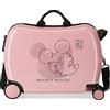 Disney Topolino Outline Valigia per bambini rosa 50 x 38 x 20 cm rigida ABS chiusura a combinazione laterale 34 l 1,8 kg 4 ruote equipaggiamento a mano
