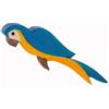 Pappagallo blu Ostheimer