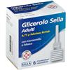 Sella GLICEROLO (SELLA) AD 6 contenitori monodose 6,75 g soluz rett con camomilla e malva