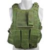 GIUBBINO GILET TATTICO SOFTAIR VEST VERDE VT-1104V PREDISPOSTO PER PIASTRE FSBE